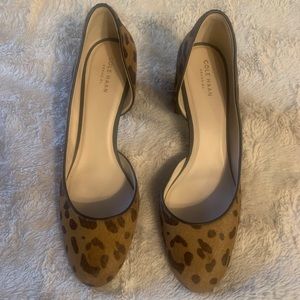 Cole Haan Diana D'Orsay Leopard Pump size 10